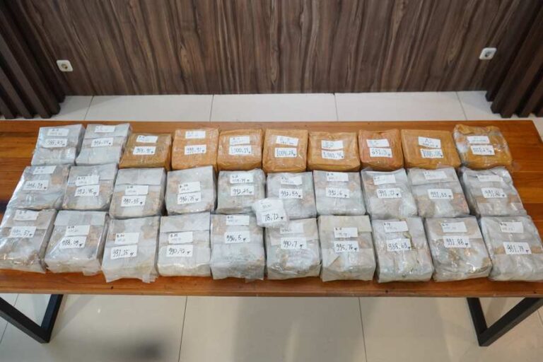 32 Kg Sabu Asal Malaysia Digagalkan, Bandar Dibekuk di Bekasi