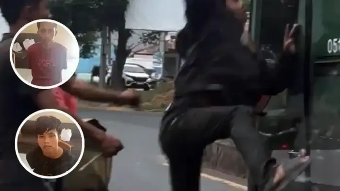 Tak Lama setelah Kejadian, Polisi Langsung Bekuk Pengamen yang Serang Bus ALS