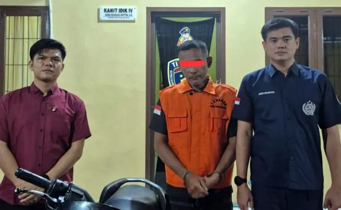 Polres Tapteng Bekuk Debt Collector Gadungan Usai Rampas Motor Warga di Jalanan