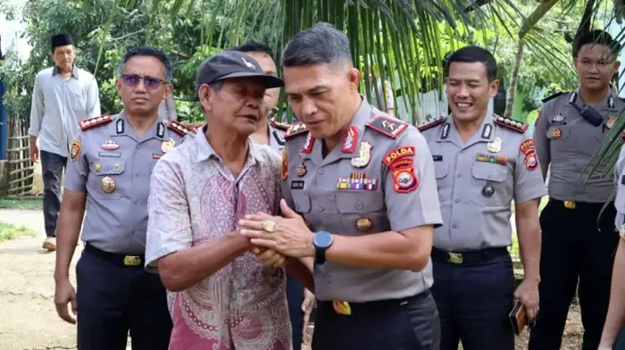 Aksi Humanis Kapolda Bengkulu, Bedah Rumah ke-84 Sasar Perajin Manna