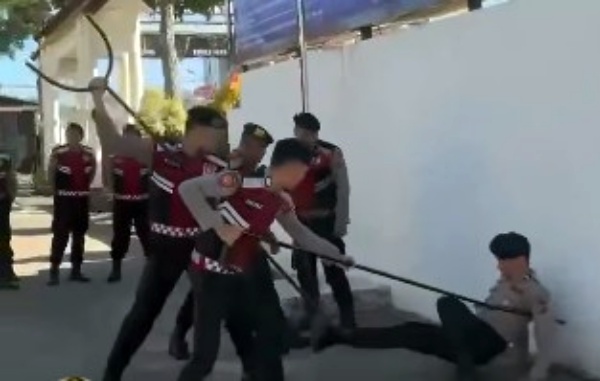 Terobosan Polres Padangsidimpuan Amankan Mako Pakai Teknik Sasumata Jepang