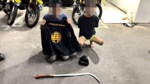 Aktif Cegah Tawuran, Patroli Dini Hari Brimob Polda Metro Jaya Amankan 2 Pemuda di Cakung