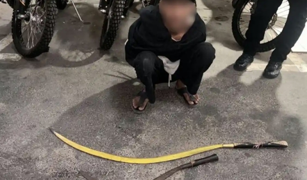 Tindaklanjuti Laporan ke Layanan 110, Satbrimob Polda Metro Jaya Turun Bekuk Pelaku Tawuran di Cakung