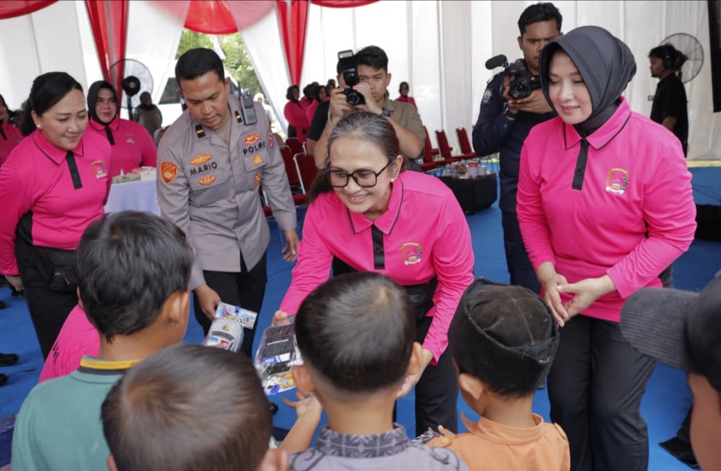 Layanan Kesehatan Gratis, Bhayangkari Terjunkan 74 Nakes dalam Bakkes HKGB ke-74 di Aceh Tamiang