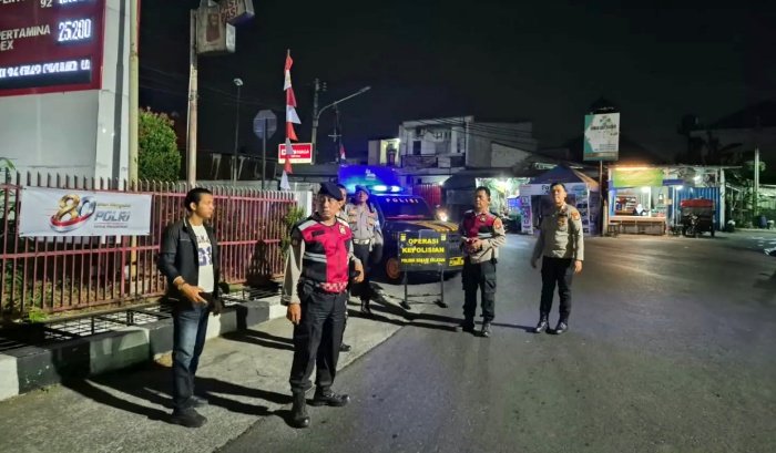 Jaga Nadi Kota Bekasi Tengah Malam, Polsek Bekasi Selatan Gelar Operasi Cipta Kondisi