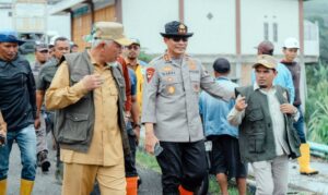 Kapolda Sumbar Pantau Langsung Operasi Pencarian Korban Galodo Solok