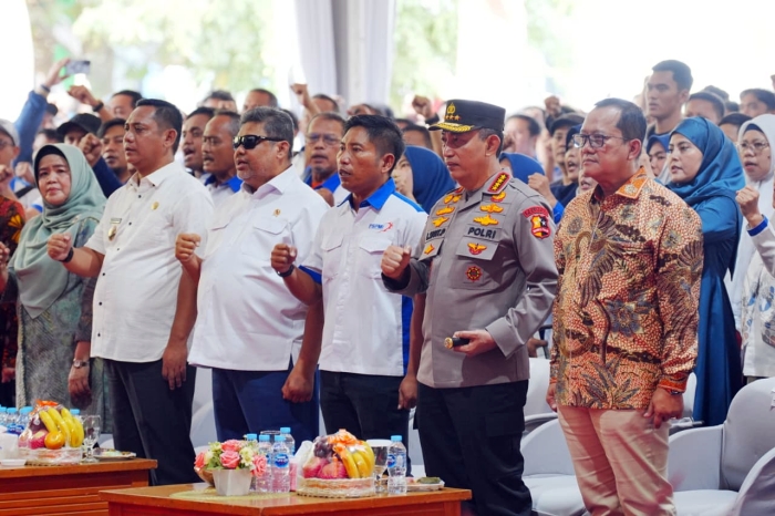 Kapolri Minta Pengusaha Anggap Buruh Mitra dan Aset Demi Jaga Iklim Investasi
