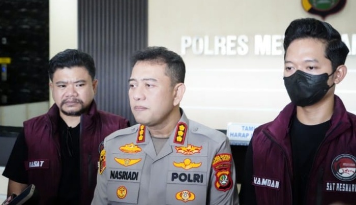 Polres Jakbar Ringkus Empat Peracik Tembakau Sintetis di Tangsel