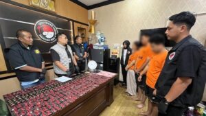 Polrestabes Medan Jeli, Bisnis Vape Narkoba Sepasang Kekasih Terbongkar
