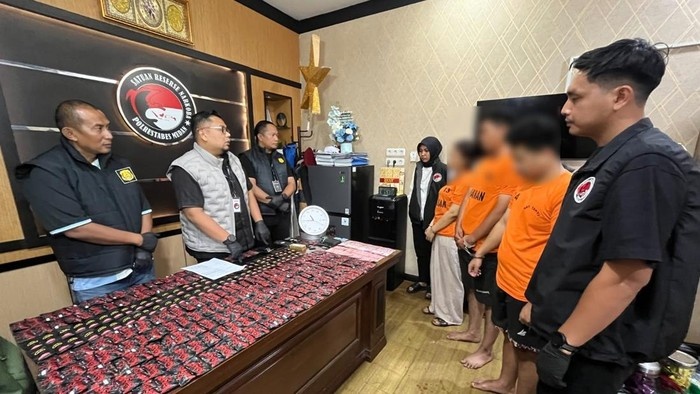Polrestabes Medan Jeli, Bisnis Vape Narkoba Sepasang Kekasih Terbongkar