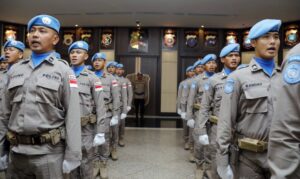 26 Srikandi Bhayangkara Perkuat Misi Perdamaian PBB di Afrika Tengah