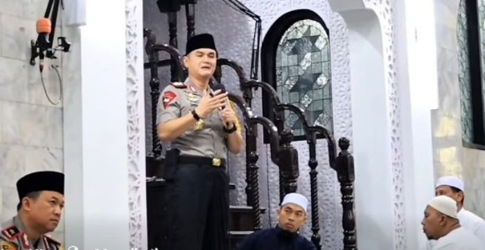 Sisi Religius Kapolda Sumut Mengajak Jamaah Masjid Perkuat Benteng Moral