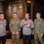 Eratnya Kebersamaan TNI-Polri, Kapolda dan Wakapolda Metro Hadiri Syukuran HUT TNI di Makodam Jaya