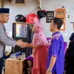 Duka dan Empati Polres Tangsel, Kapolres AKBP Boy Jumalolo Layat ke Rumah Korban Ledakan Pasar Cimanggis