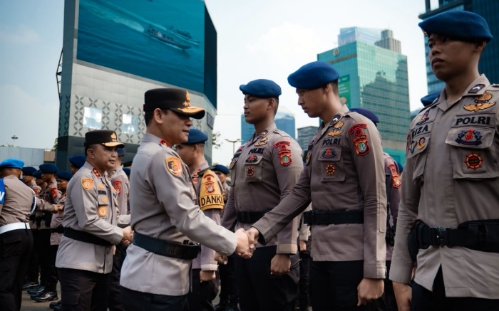 Nasehat Bijak Komjen Asep dan Irjen Dekananto pada Apel Terakhir di Polda Metro Jaya