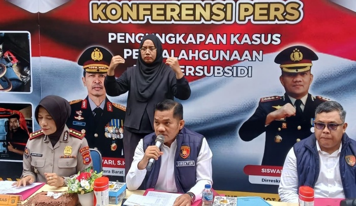 Tak Mau Hak Masyarakat Dikorbankan, Ditkrimsus Polda Sumbar Cokok 25 Penimbun BBM Bersubsidi