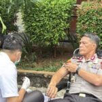 Gelorakan Polisi Bersama Masyarakat, Polda Bengkulu Donor Darah Peringati HUT Humas Polri ke-75
