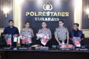 Kewaspadaan Tingkat Tinggi,  Polda Jatim Tangkap 11 Orang Terendus Hendak Rusuh Tunggangi Aksi Mahasiswa
