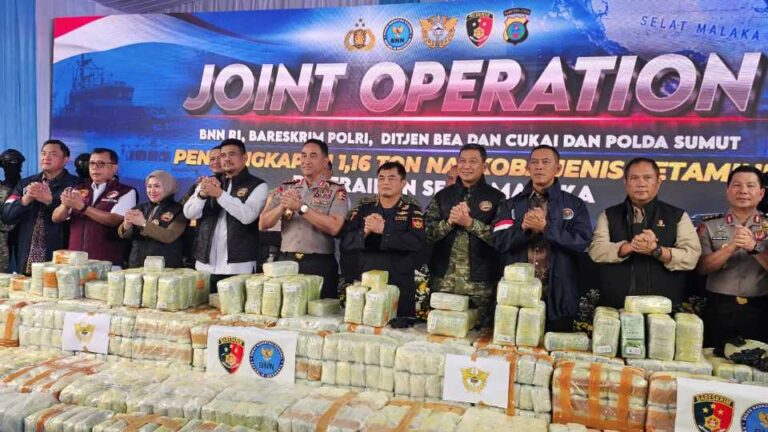 Kapolri Ungkap Keuletan dan Soliditas Jadi Kunci Tim Gabungan Gagalkan Penyelundupan 1,6 Ton Ketamin