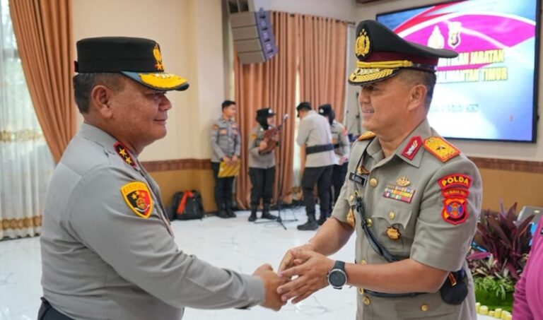 Brigjen Rustam Mansur Resmi Wakapolda Kaltim, Irjen Adrianto Jossy Promosi Kakorsabhara Baharkam Polri