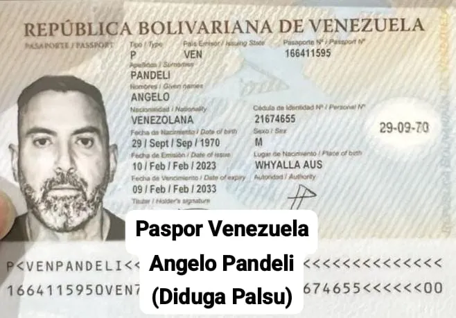 Buron Interpol Angelo Pandeli Diciduk