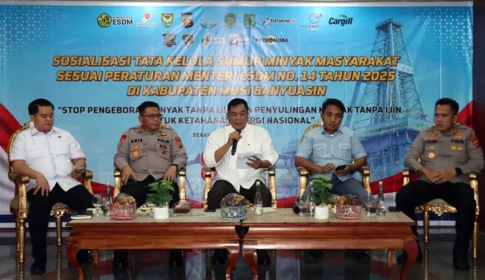 Polda Sumsel dan Pemkab Musi Banyuasin Didorong Legalisasi 8.000 Sumur Minyak Rakyat