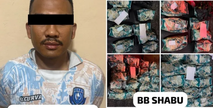 Bareskrim Polri Cokok Kurir Sabu 43 Kg Jaringan Pekanbaru-Jakarta